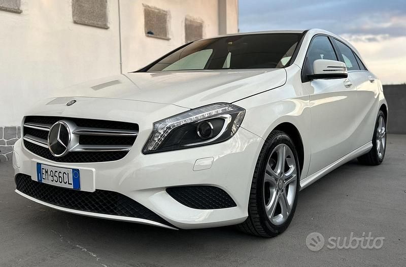 Usata Mercedes A200 136 CV (100 kW) 2013 Bianco Berlina