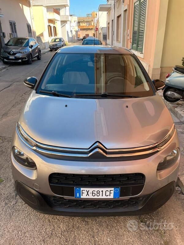 Usata Citroën C3 2019 Grigio Utilitaria
