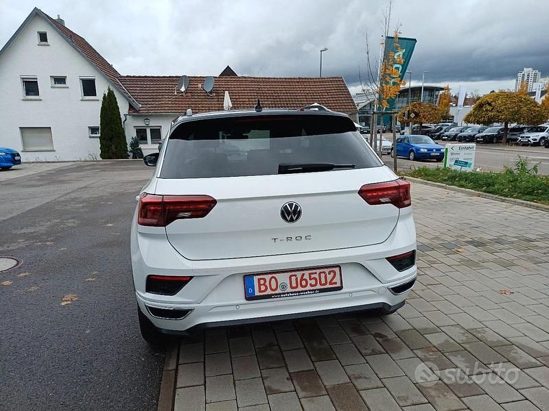 Usata VW T-Roc 2021 Bianco SUV