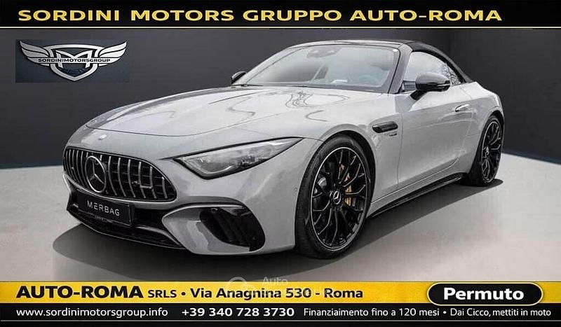 Usata Mercedes SL320 AMG 476 CV (350 kW) 2023 Gray Cabrio
