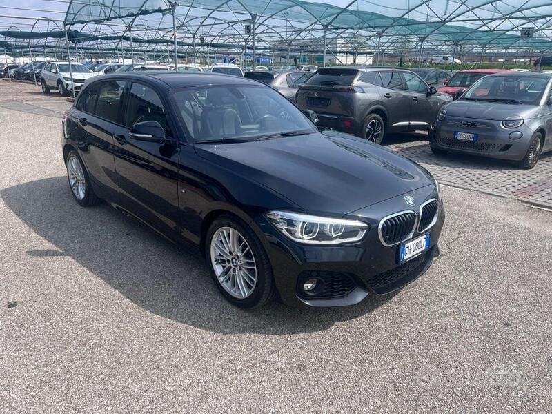 Usata BMW 118 M Sport 136 CV (100 kW) 2018 Nero Utilitaria
