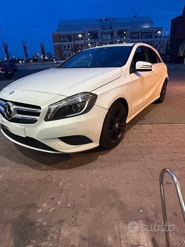 Usata Mercedes A180 2014 Bianco Coupé