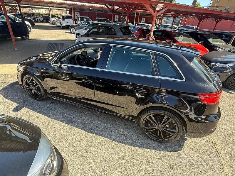 Usata Audi A3 S-Line 116 CV (85 kW) 2020 Nero Berlina