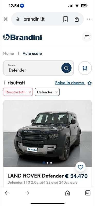 Usata Land Rover Defender SE 241 CV (177 kW) 2020 SUV