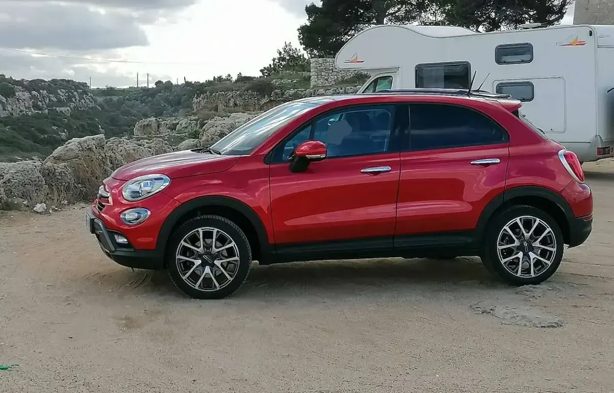 Usata Fiat 500X Cross Plus 140 CV (102 kW) 2017 Rosso SUV