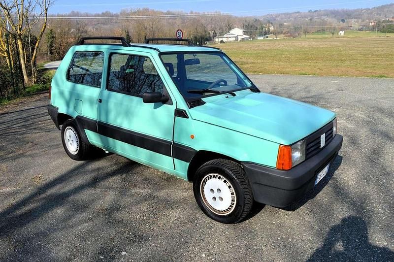 Usata Fiat Panda 54 CV (39 kW) 2002 Verde Berlina