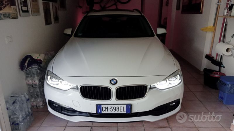 Bianco Usata 2018 BMW 316 Station wagon | 18.000 € (Molto cara) - Immagine 1/4