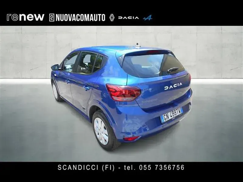 Usata Dacia Sandero Expression 100 CV (73 kW) 2023 Blu scuro Berlina