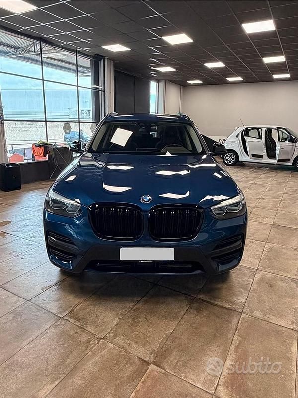 Blu/azzurro Usata 2018 BMW X3 Advantage SUV | 24.000 € (Molto cara) - Immagine 1/4