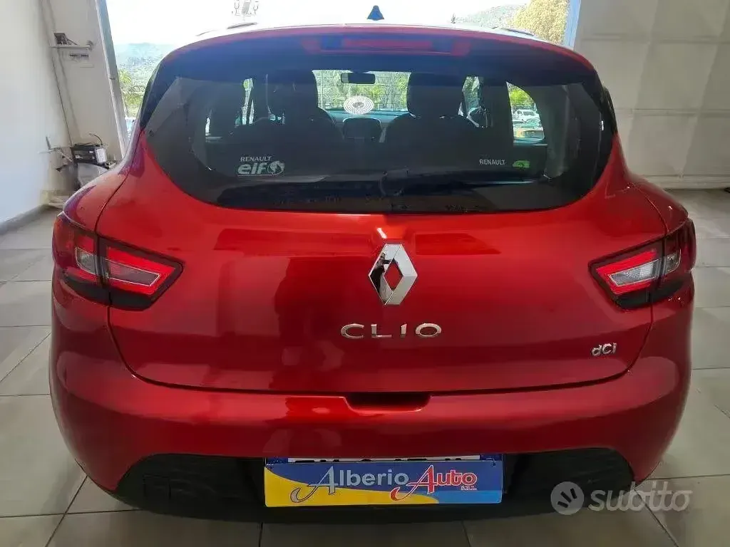 Usata Renault Clio IV 75 CV (55 kW) 2014 Rosso Berlina