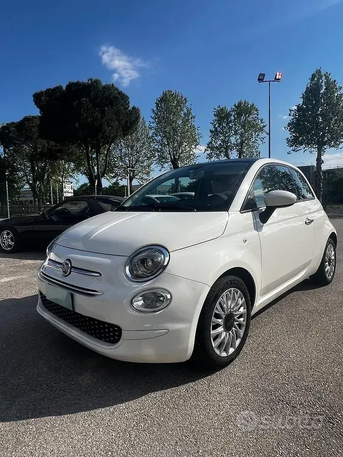 Usata Fiat 500 69 CV (50 kW) 2019 Bianco Utilitaria