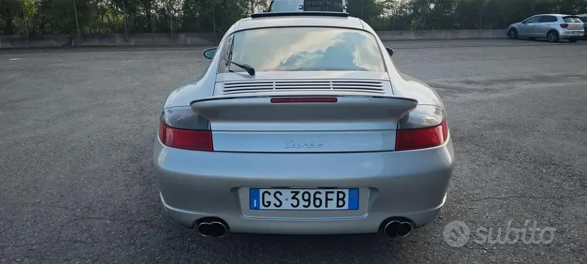 Usata Porsche 996 Turbo 420 CV (308 kW) 2003 Grigio Coupé