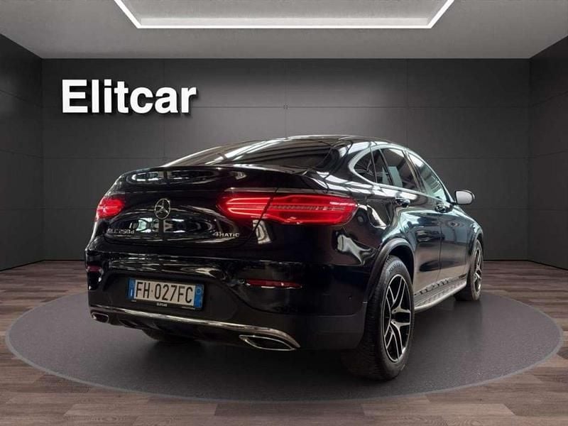 Usata Mercedes GLC250 Premium 204 CV (150 kW) 2017 Nero Coupé