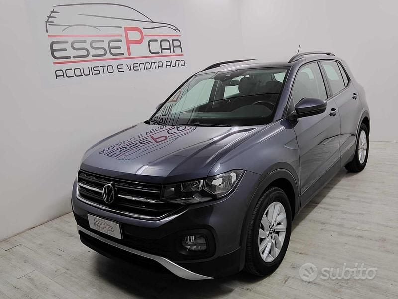Usata VW T-Cross Style 110 CV (80 kW) 2022 Grigio SUV