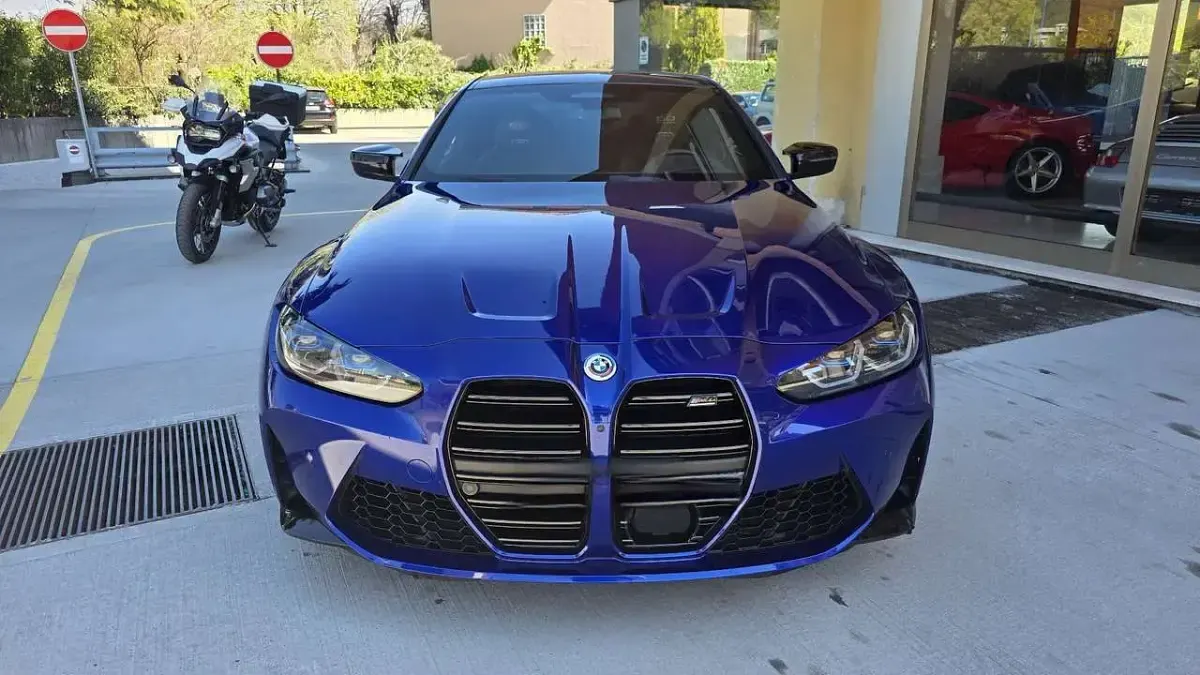 Usata BMW M4 Competition Edition 510 CV (375 kW) 2023 Blu/azzurro Coupé