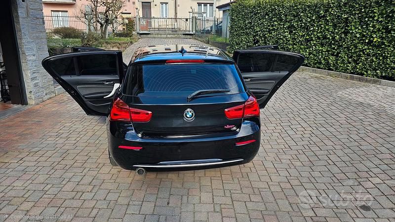 Usata BMW 116 2019 Nero Utilitaria