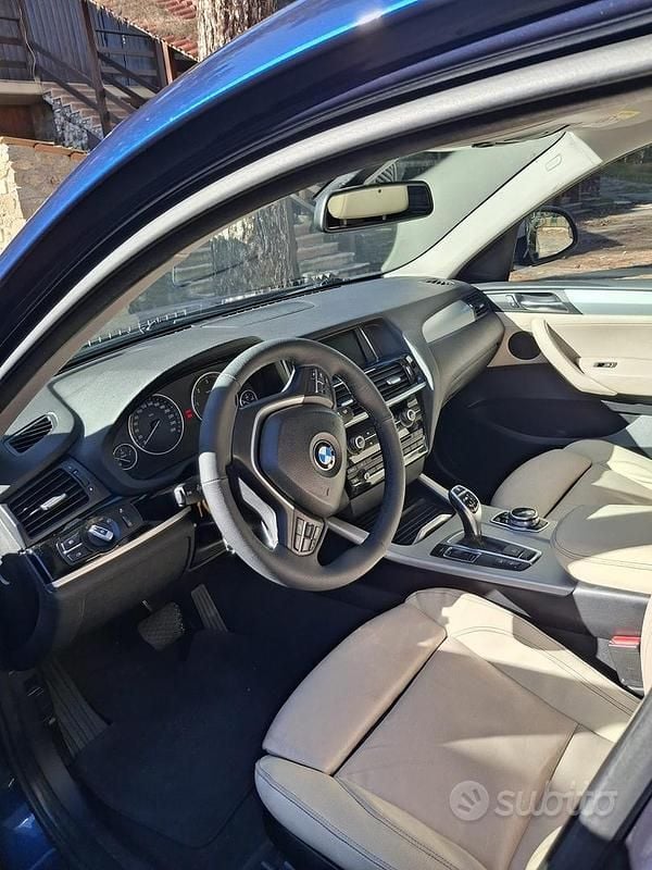 Usata BMW X4 258 CV (189 kW) 2015 Blu SUV