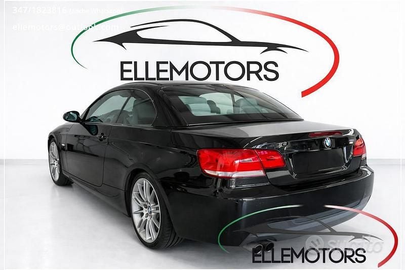 Usata BMW 325 Cabriolet M Sport 218 CV (160 kW) 2008 Nero Cabrio