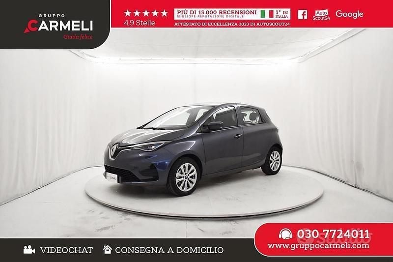 Grigio titanio Usata 2021 Renault Zoe Edition One Due volumi | 14.400 € (Buon prezzo) - Immagine 1/4