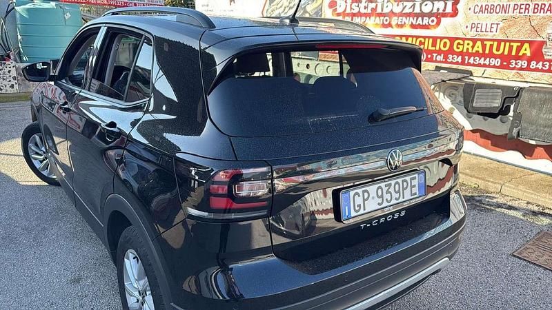 Usata VW T-Cross Advance 110 CV (80 kW) 2021 Nero SUV
