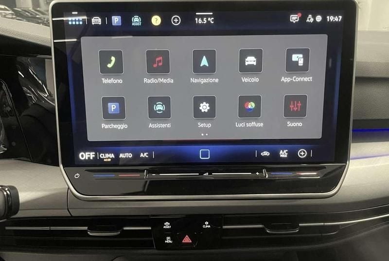 Nuova VW Golf VIII Edition 116 CV (85 kW) 2026 Crystal ice Berlina