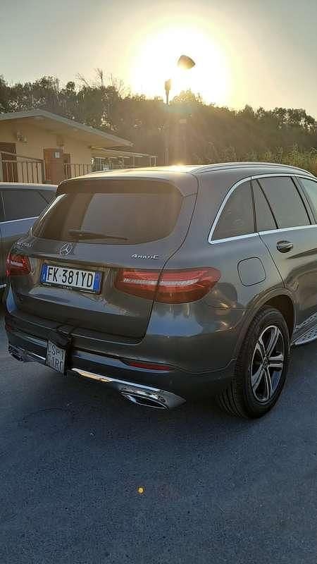 Usata Mercedes GLC250 Premium 204 CV (150 kW) 2017 Argento SUV