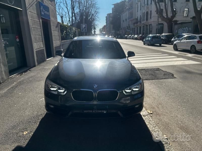 Usata BMW 118 Advantage 136 CV (100 kW) 2018 Grigio Utilitaria