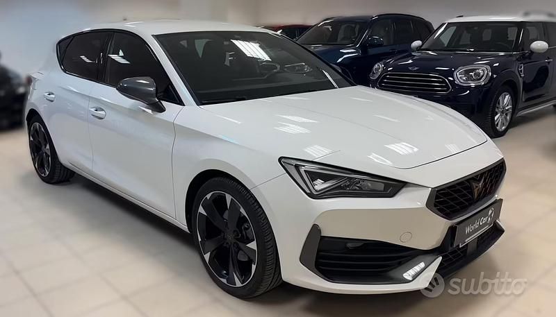 Usata Cupra Leon 150 CV (110 kW) 2023 Bianco Berlina