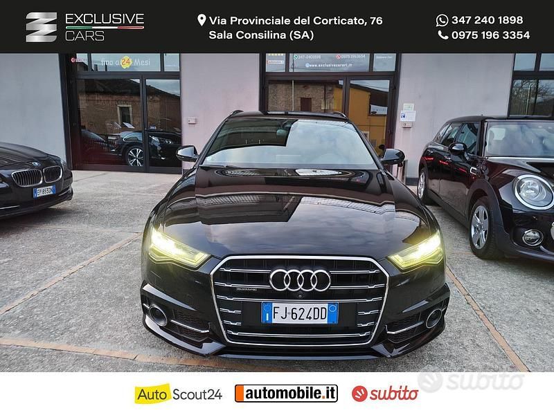 Usata Audi A6 S-Line 217 CV (159 kW) 2017 Nero Station wagon