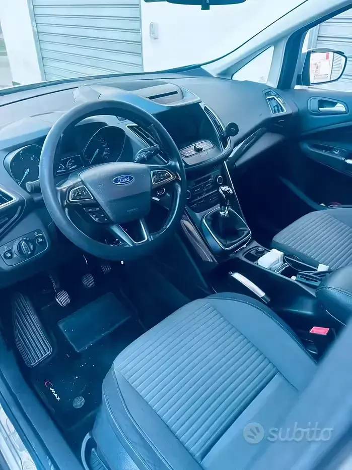 Usata Ford C-MAX Titanium 120 CV (88 kW) 2019 Grigio Monovolume