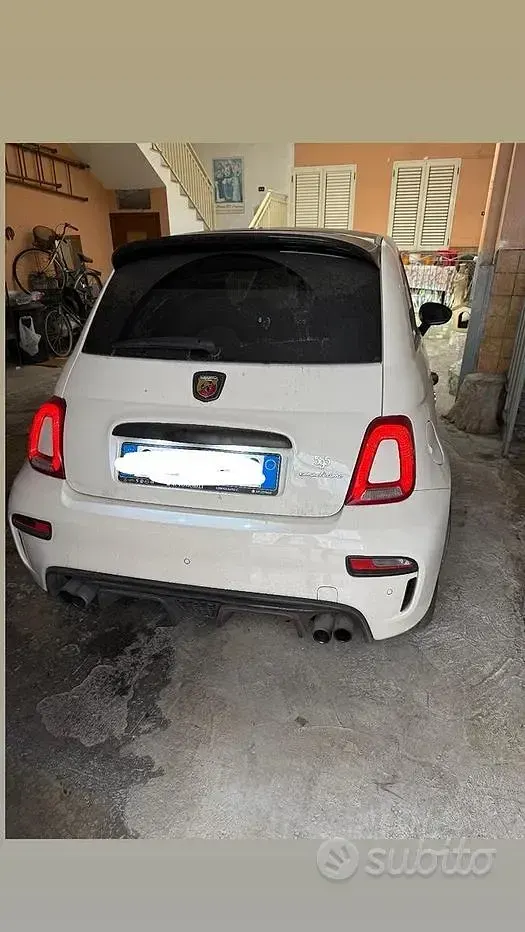 Usata Abarth 595 Competizione 180 CV (132 kW) 2019 Bianco Berlina