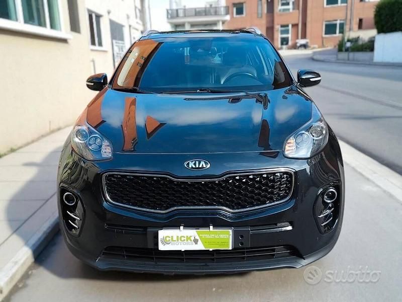 Usata Kia Sportage 116 CV (85 kW) 2017 Nero SUV