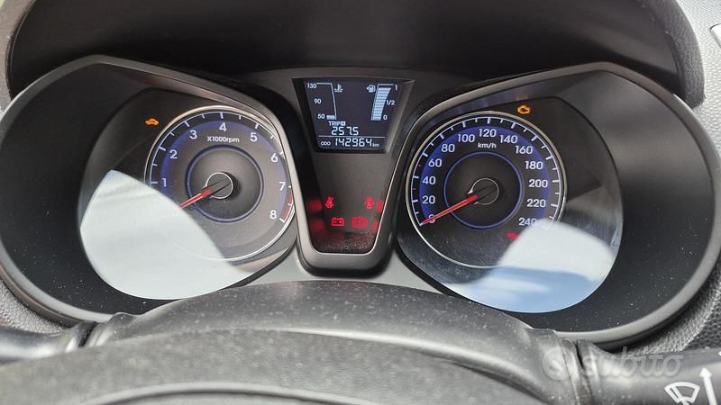 Usata Hyundai ix20 90 CV (66 kW) 2014 Bianco Utilitaria