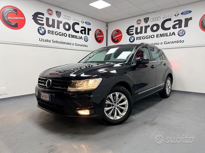 Usata VW Tiguan Advance 150 CV (110 kW) 2019 Nero SUV