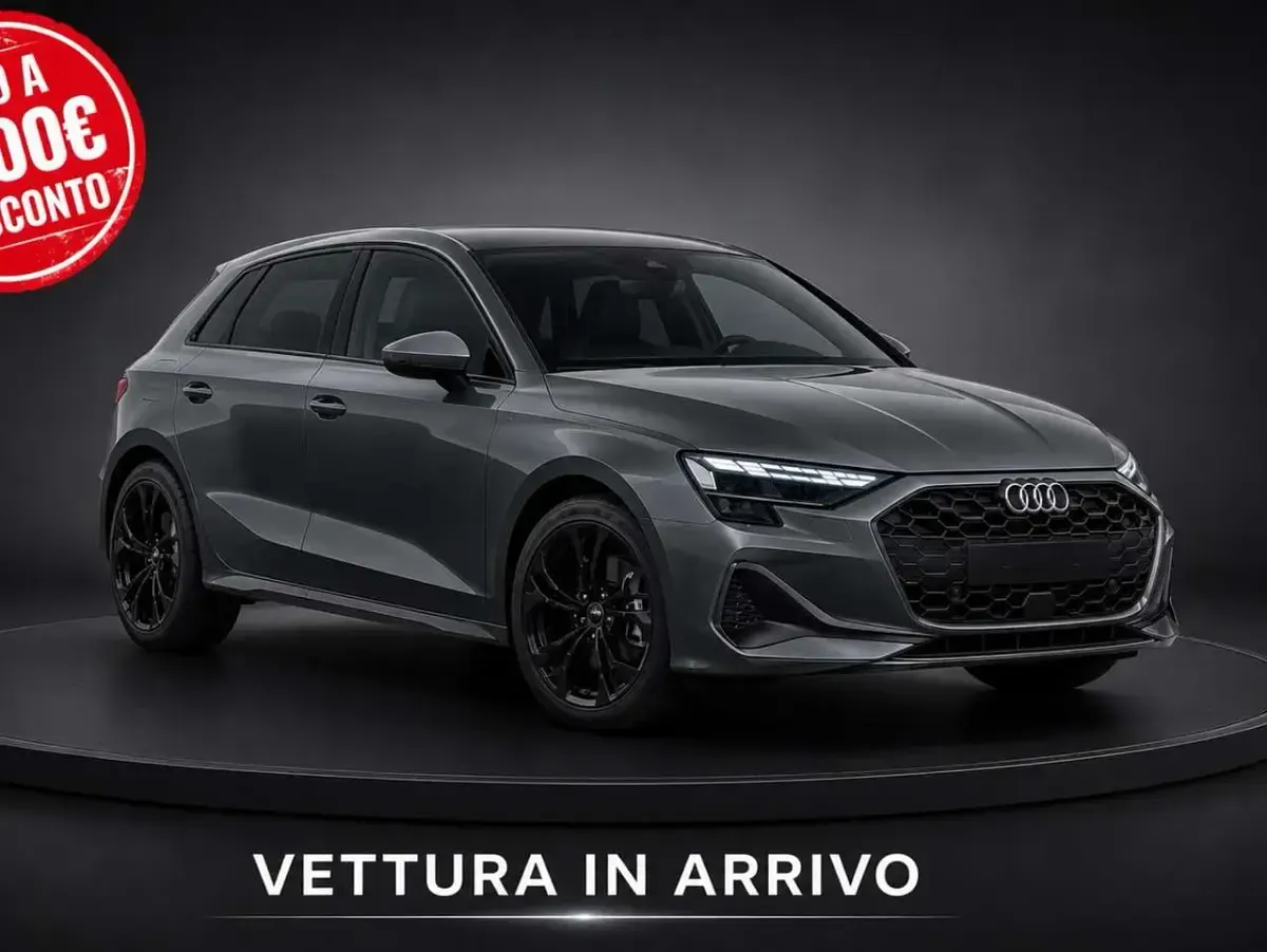 Nuova Audi A3 Ambiente 150 CV (110 kW) 2026 Grigio manatthan Berlina