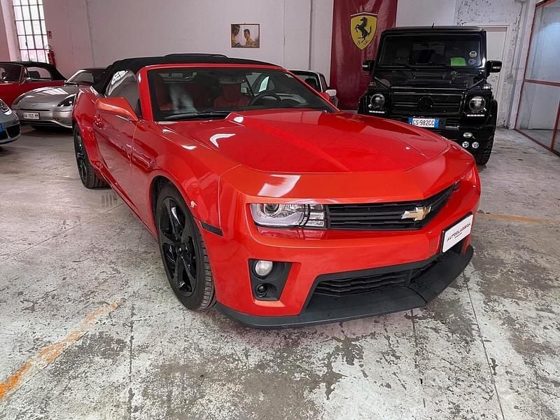 Usata Chevrolet Camaro SS 406 CV (298 kW) 2011 Arancione Cabrio