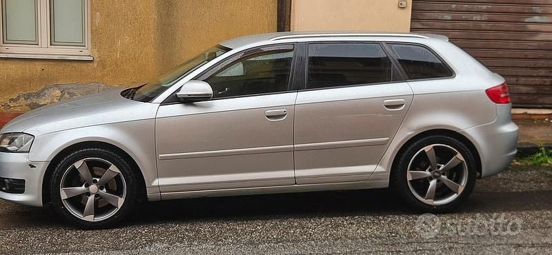 Usata Audi A3 Ambition 170 CV (125 kW) 2009 Grigio Utilitaria