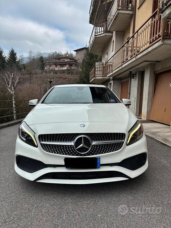 Usata Mercedes A160 Premium 90 CV (66 kW) 2016 Bianco Berlina