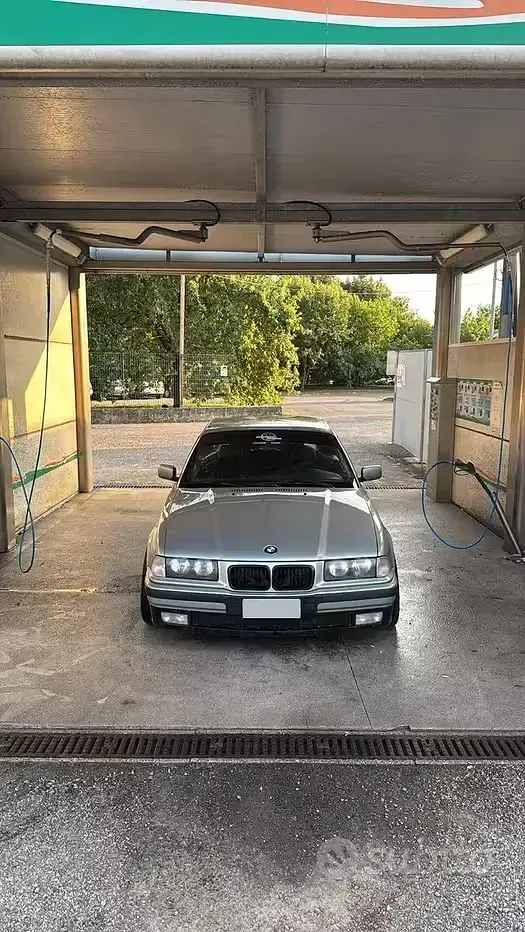 Usata BMW 320 Cabriolet 150 CV (110 kW) 1996 Grigio Cabrio