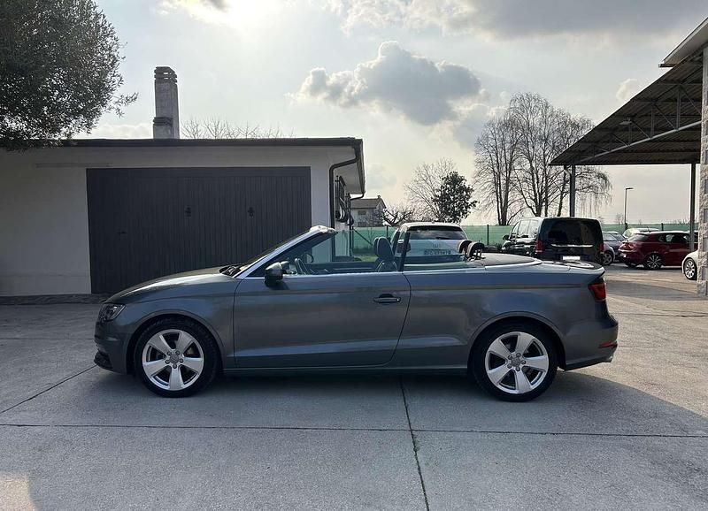 Usata Audi A3 Cabriolet Sport 150 CV (110 kW) 2015 Grigio Cabrio