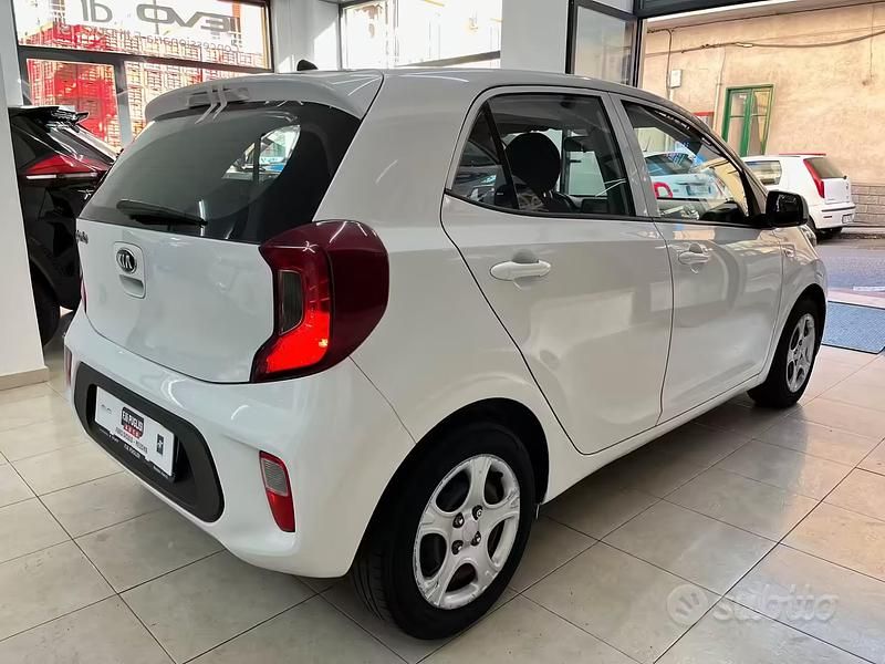 Usata Kia Picanto 65 CV (47 kW) 2019 Bianco Utilitaria