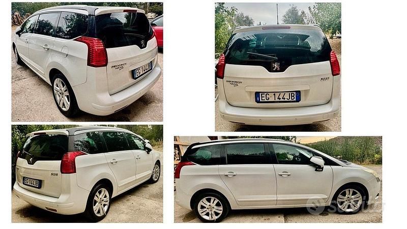 Bianco Usata 2011 Peugeot 5008 Allure Tre volumi | 5000 € (Buon prezzo) - Immagine 1/4