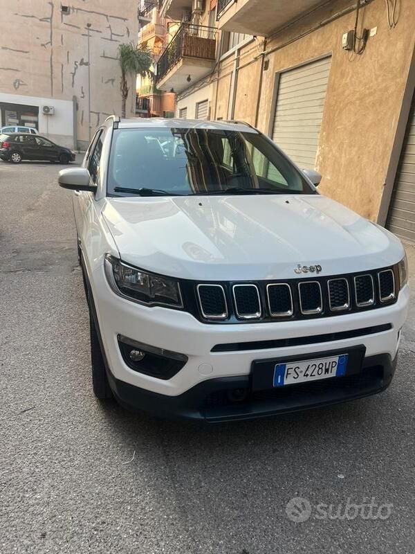 Usata Jeep Compass 120 CV (88 kW) 2018 Bianco SUV