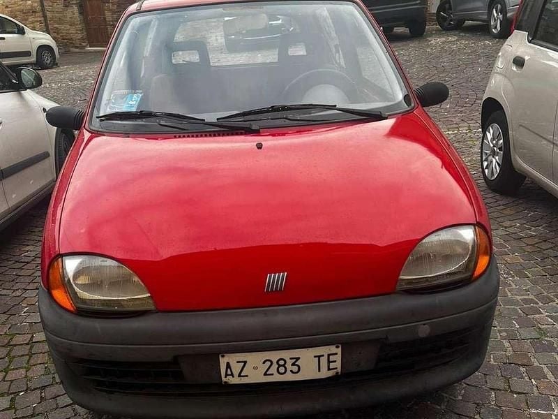 Usata Fiat Seicento 39 CV (28 kW) 1998 Rosso Utilitaria