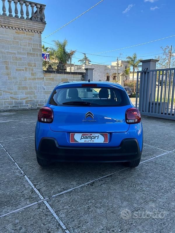 Usata Citroën C3 Feel 102 CV (75 kW) 2020 Blu Utilitaria