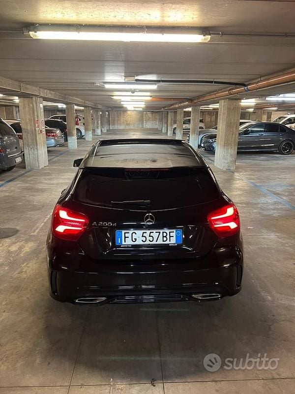 Usata Mercedes A200 AMG line 2017 Nero Berlina