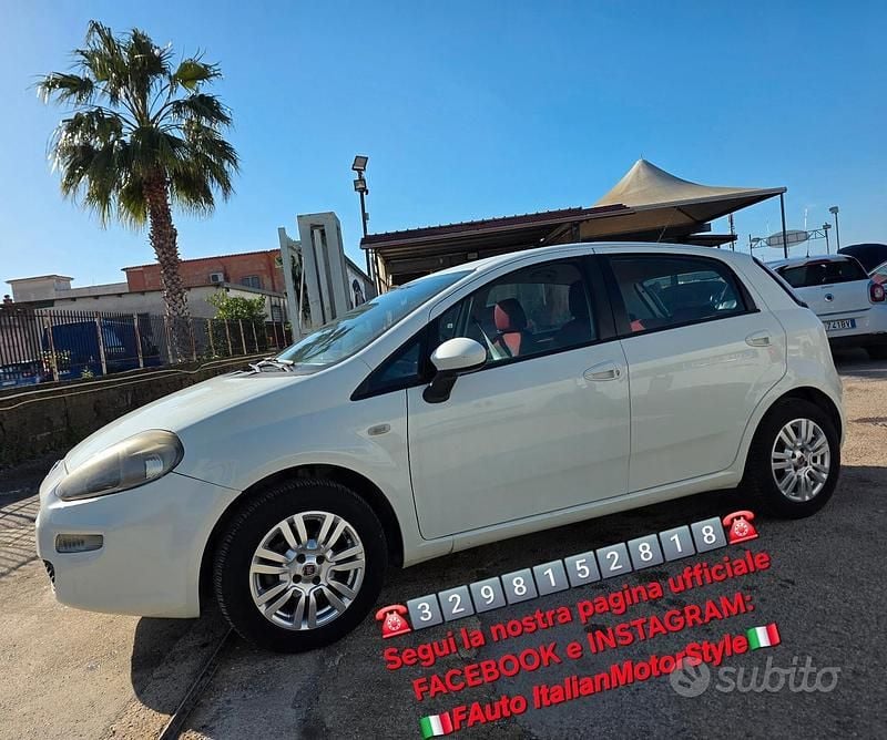 Usata Fiat Punto Evo Emotion 77 CV (56 kW) 2012 Bianco Utilitaria