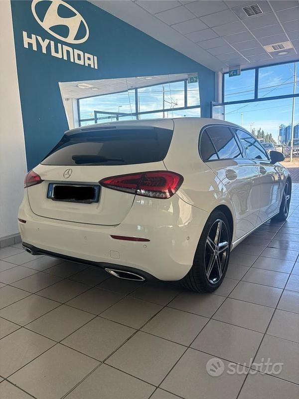 Usata Mercedes A180 Executive 116 CV (85 kW) 2019 Bianco Berlina