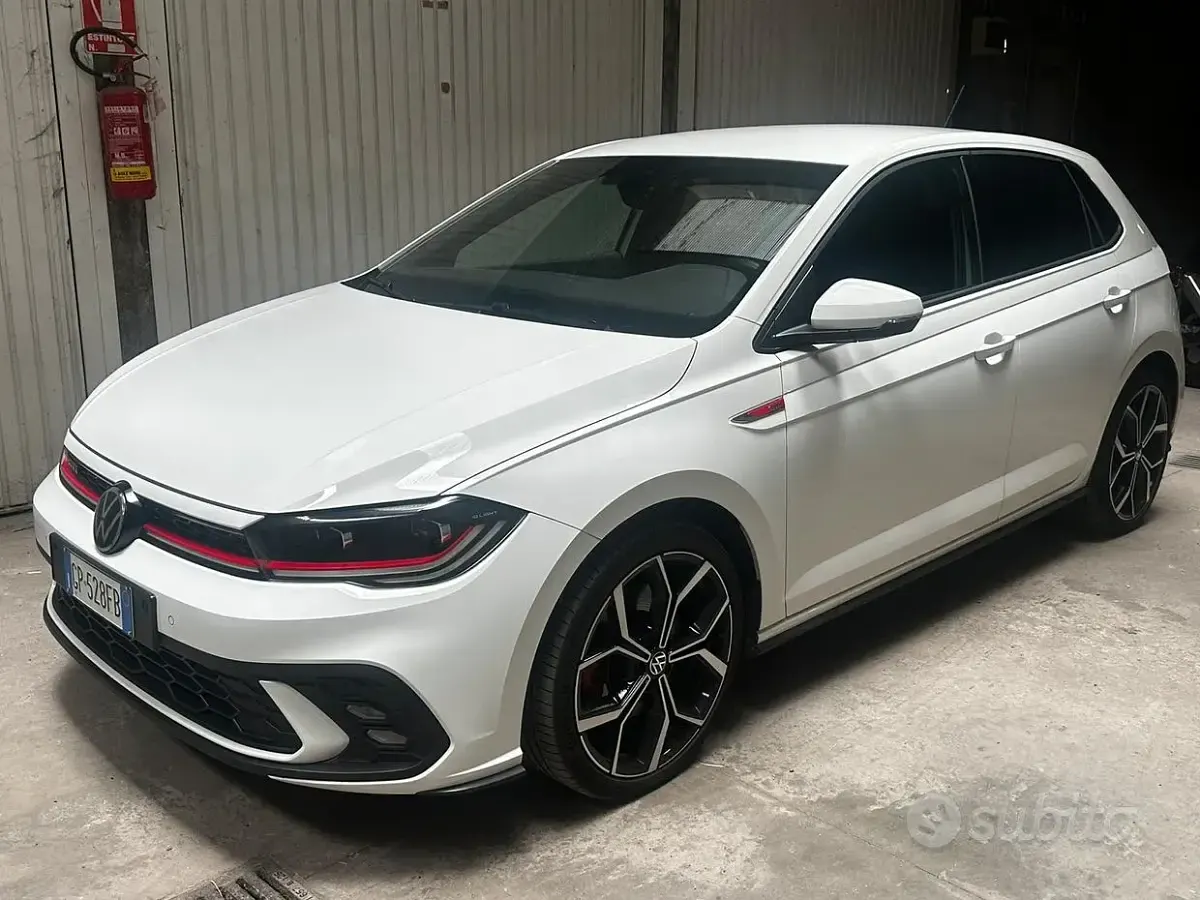 Usata VW Polo GTI 207 CV (152 kW) 2023 Bianco Utilitaria