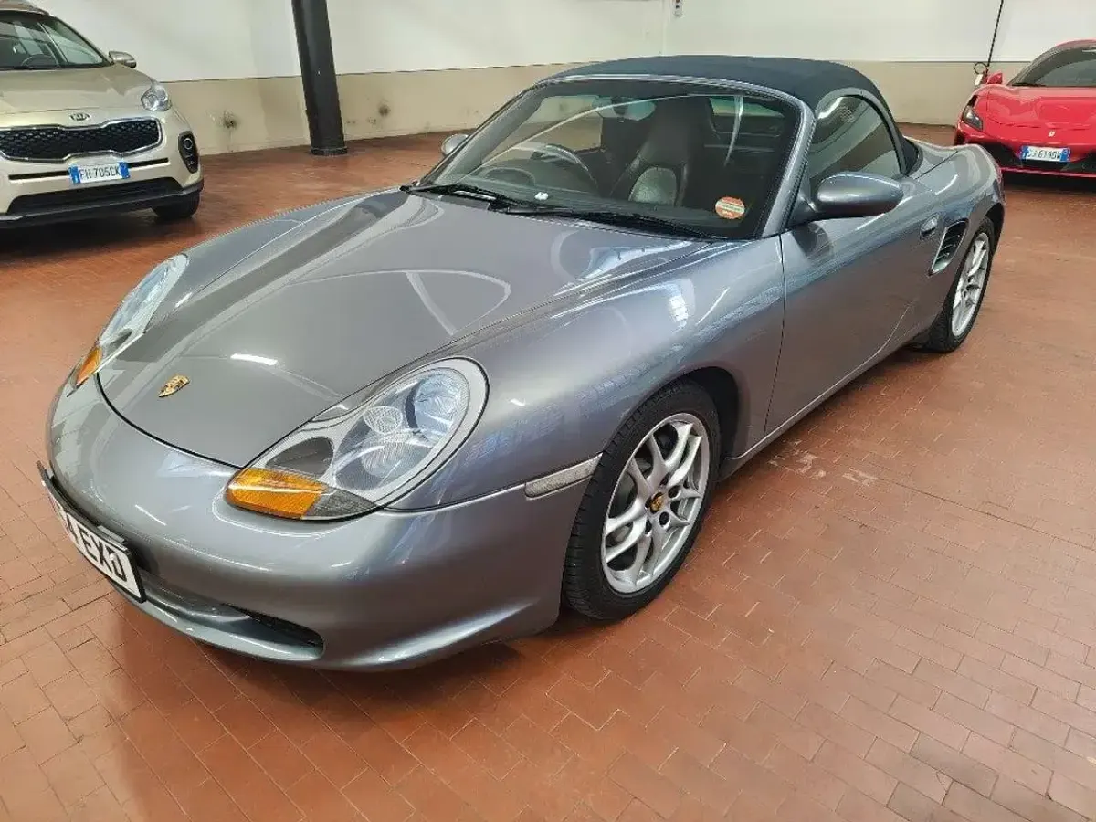 Gebraucht Porsche Boxster 239 PS (175 kW) 2004 Grau Cabrio